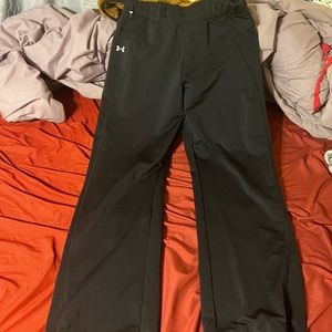Under Armour black flared pants